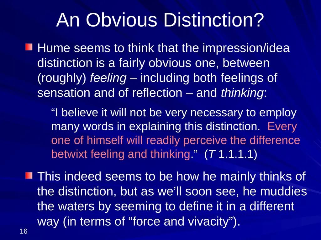 David Hume, 1711-1776 Peter Millican Hertford - slide 16 of 390