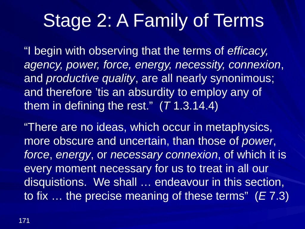 David Hume, 1711-1776 Peter Millican Hertford - slide 171 of 390