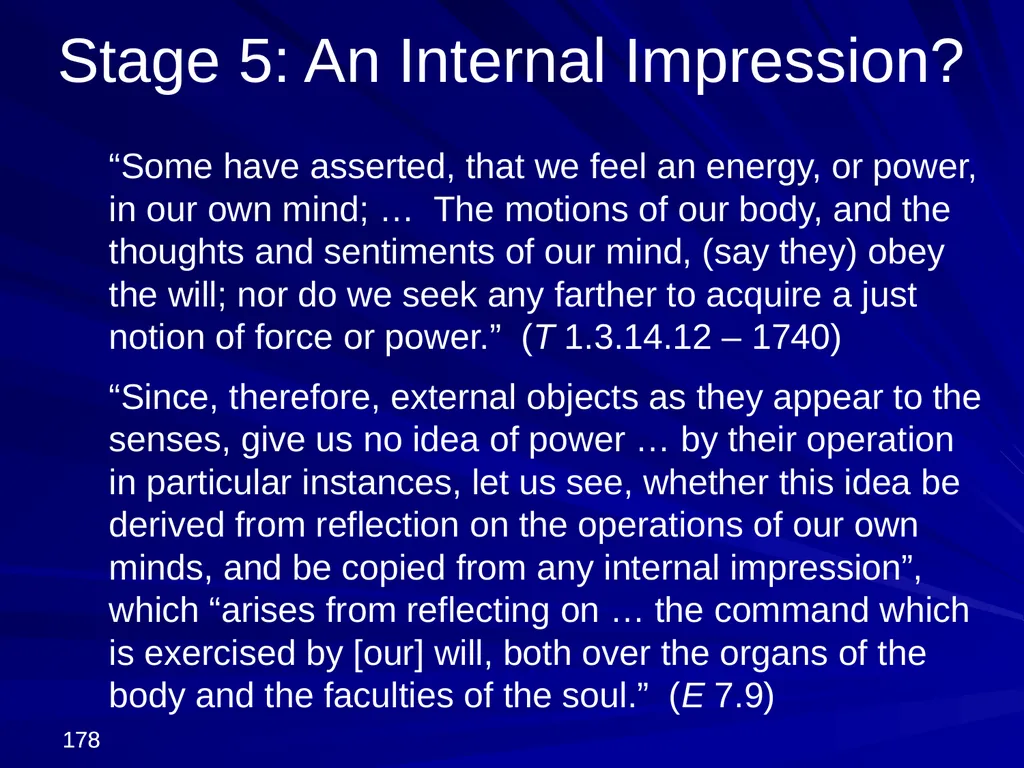 David Hume, 1711-1776 Peter Millican Hertford - slide 178 of 390