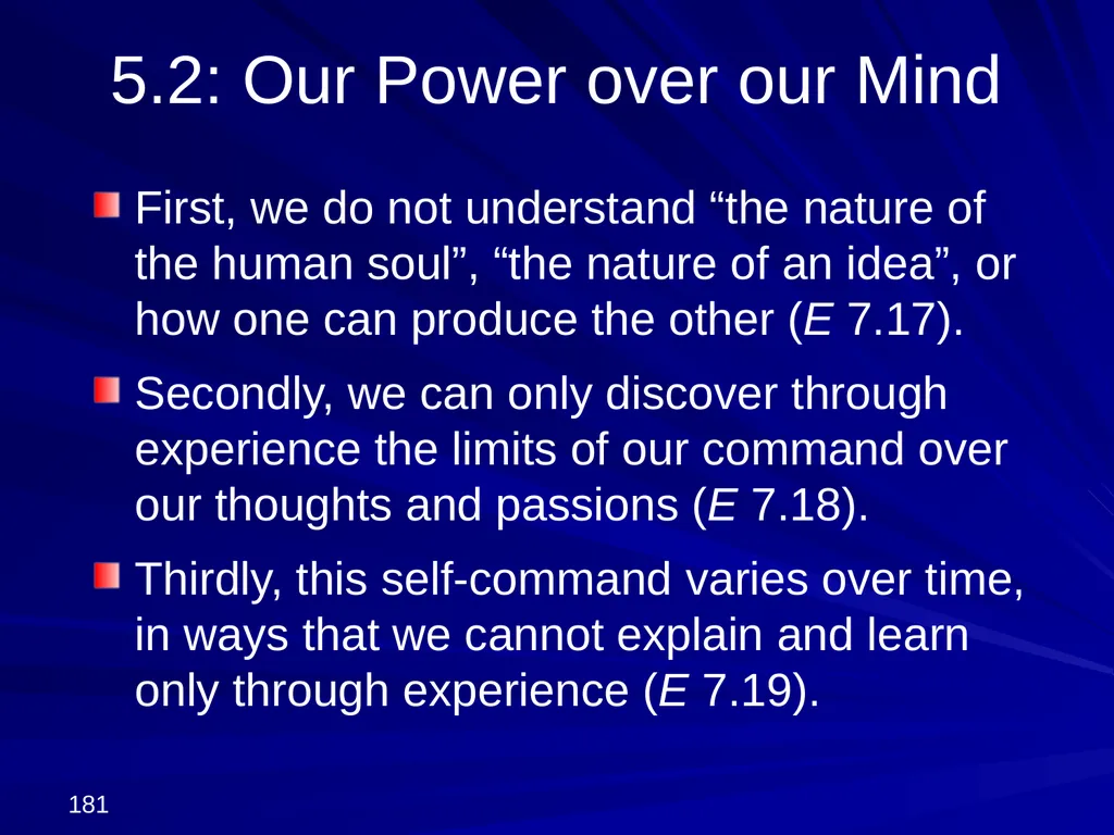 David Hume, 1711-1776 Peter Millican Hertford - slide 181 of 390