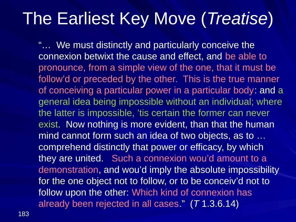 David Hume, 1711-1776 Peter Millican Hertford - slide 183 of 390