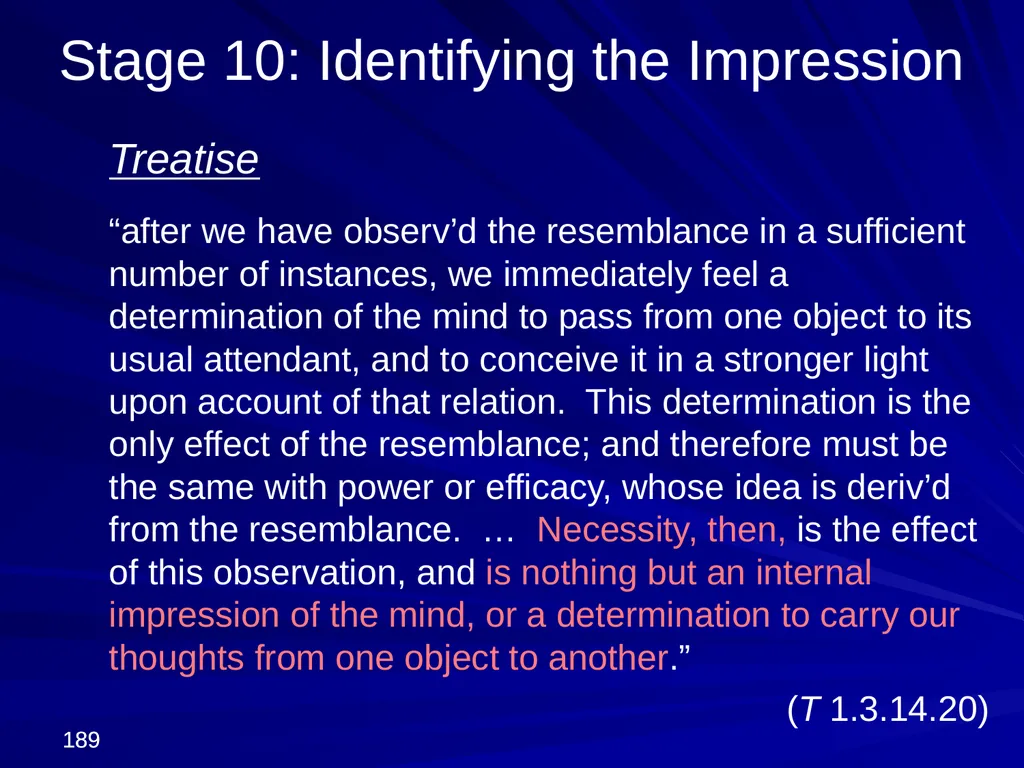 David Hume, 1711-1776 Peter Millican Hertford - slide 189 of 390