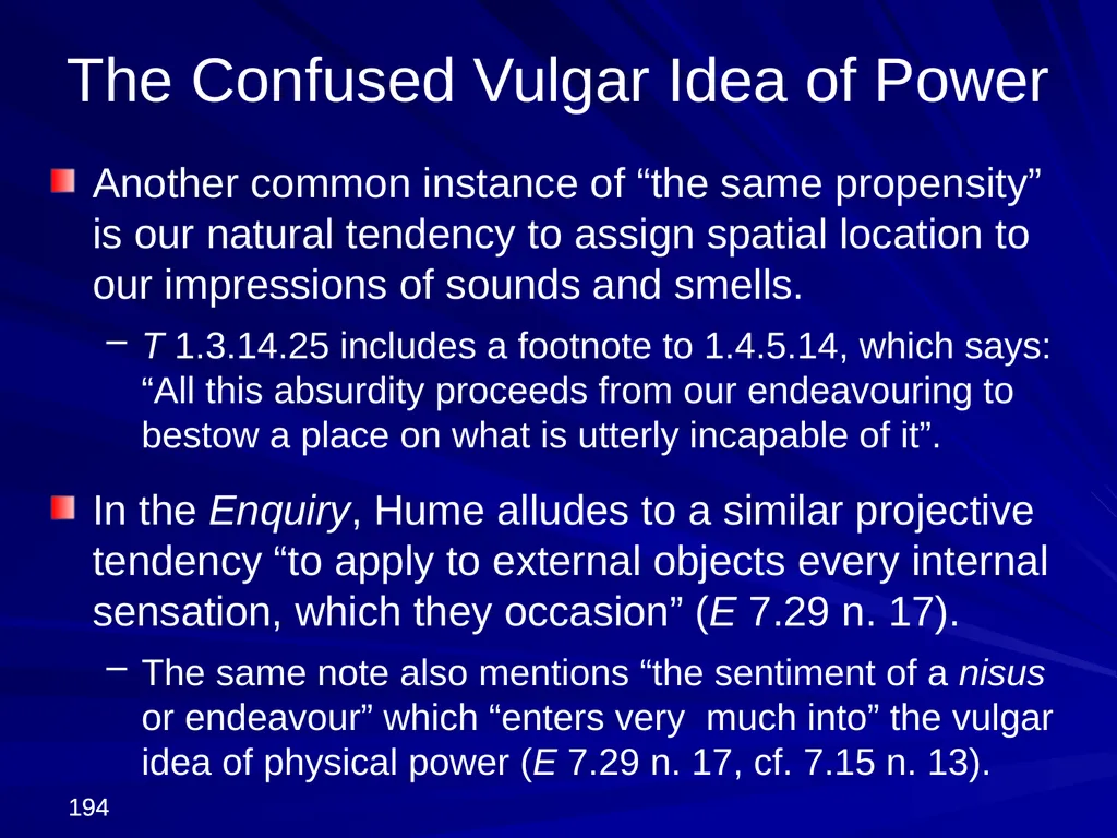 David Hume, 1711-1776 Peter Millican Hertford - slide 194 of 390