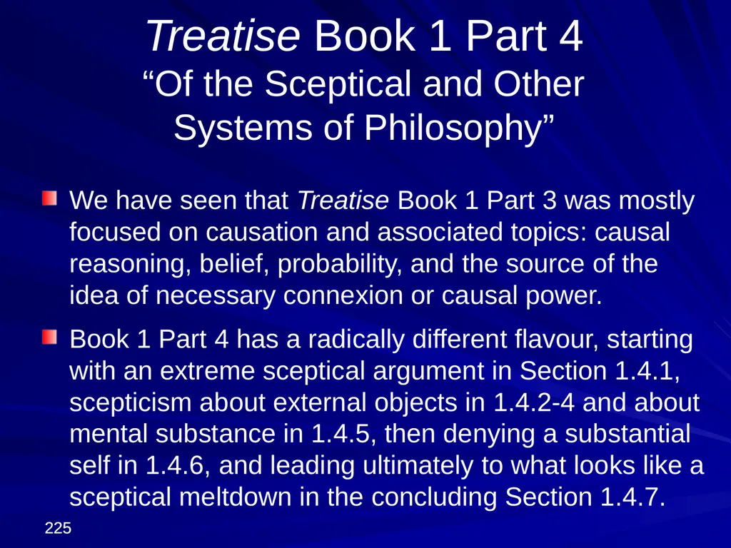 David Hume, 1711-1776 Peter Millican Hertford - slide 225 of 390