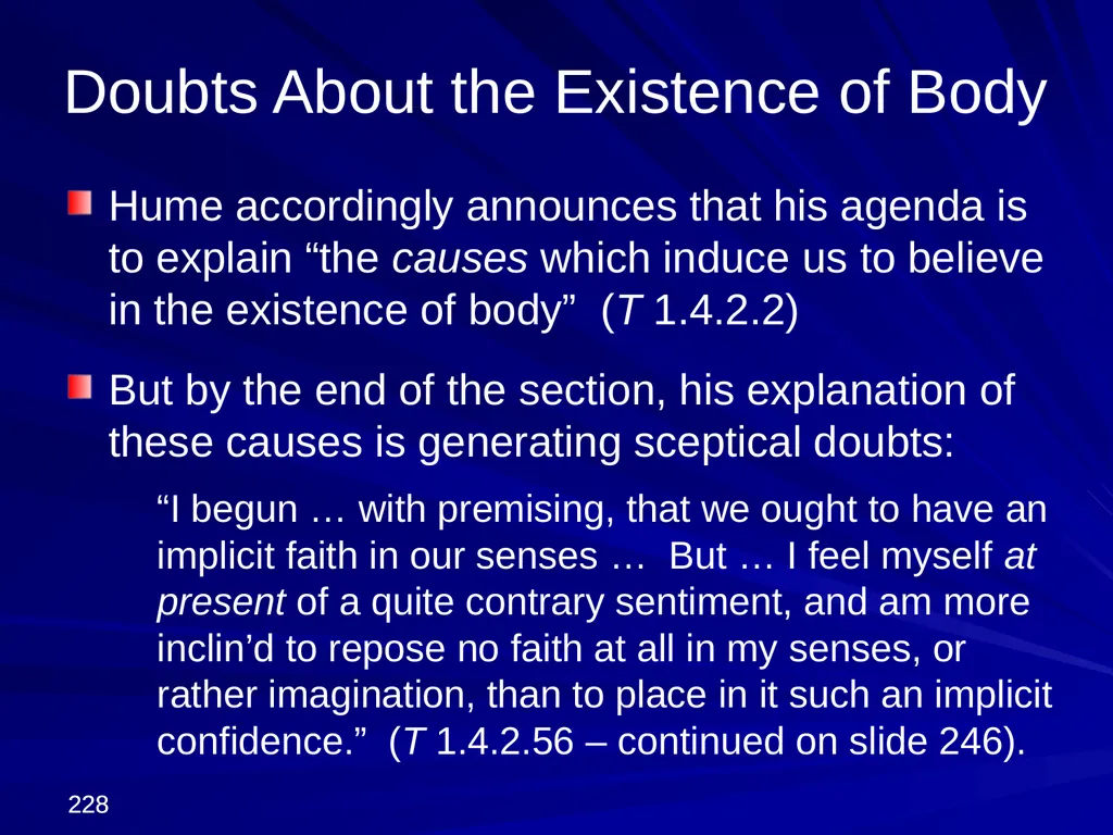 David Hume, 1711-1776 Peter Millican Hertford - slide 228 of 390