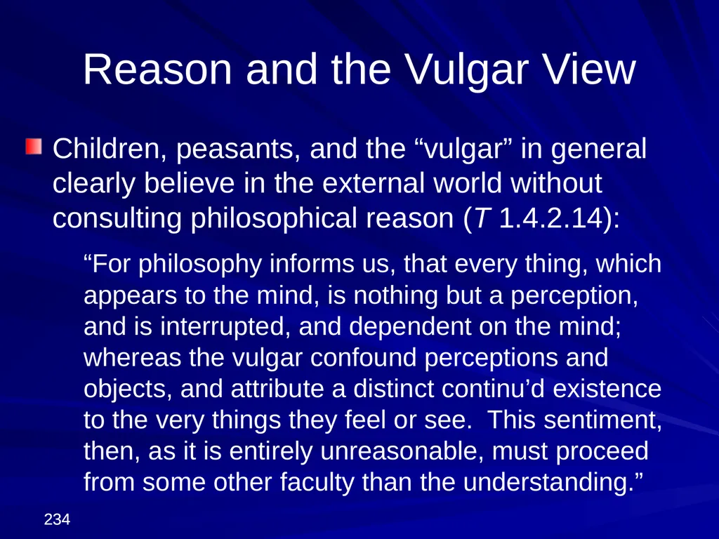 David Hume, 1711-1776 Peter Millican Hertford - slide 234 of 390