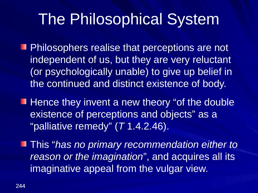 David Hume, 1711-1776 Peter Millican Hertford - slide 244 of 390