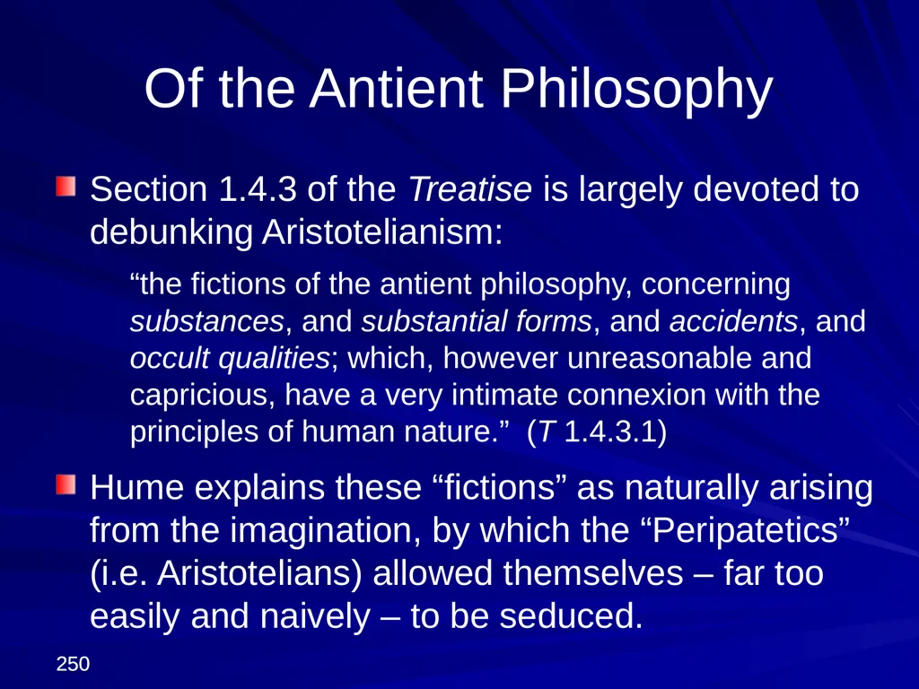 David Hume, 1711-1776 Peter Millican Hertford - slide 250 of 390