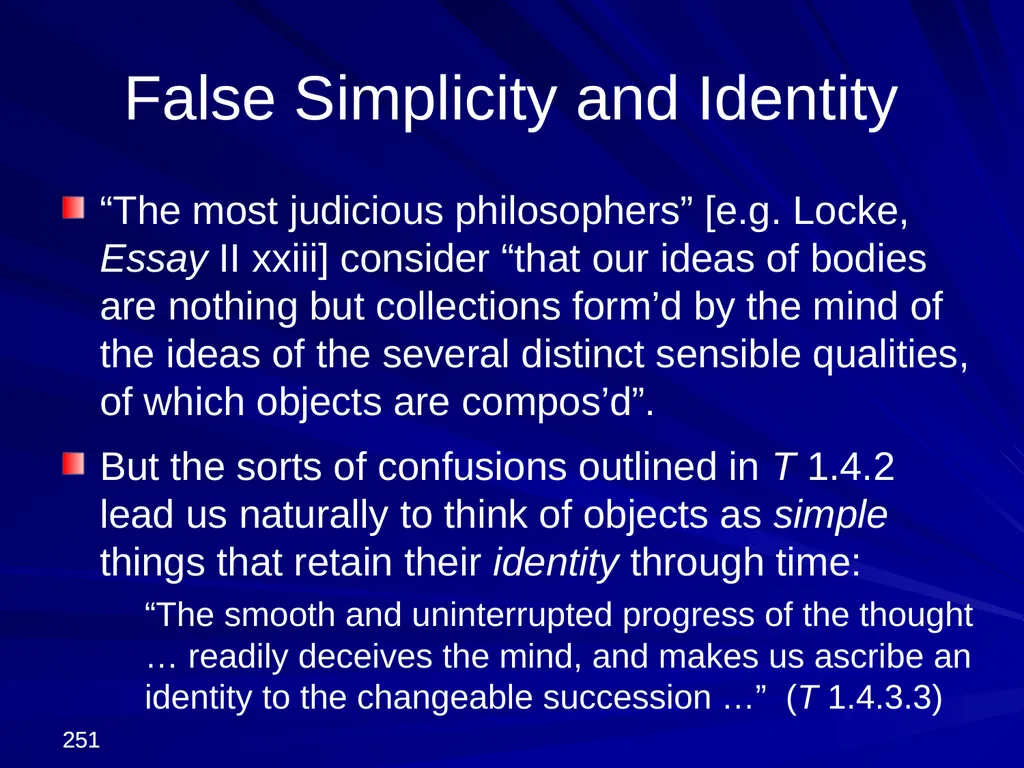 David Hume, 1711-1776 Peter Millican Hertford - slide 251 of 390
