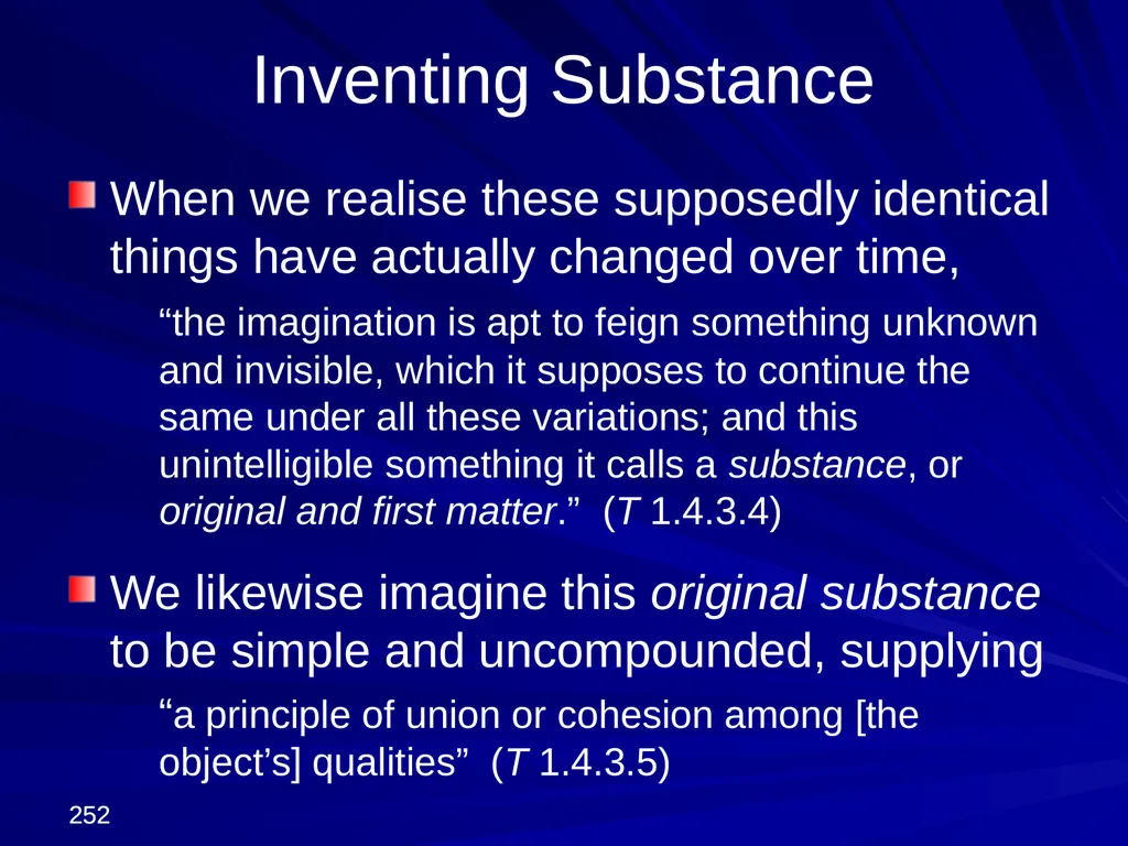 David Hume, 1711-1776 Peter Millican Hertford - slide 252 of 390