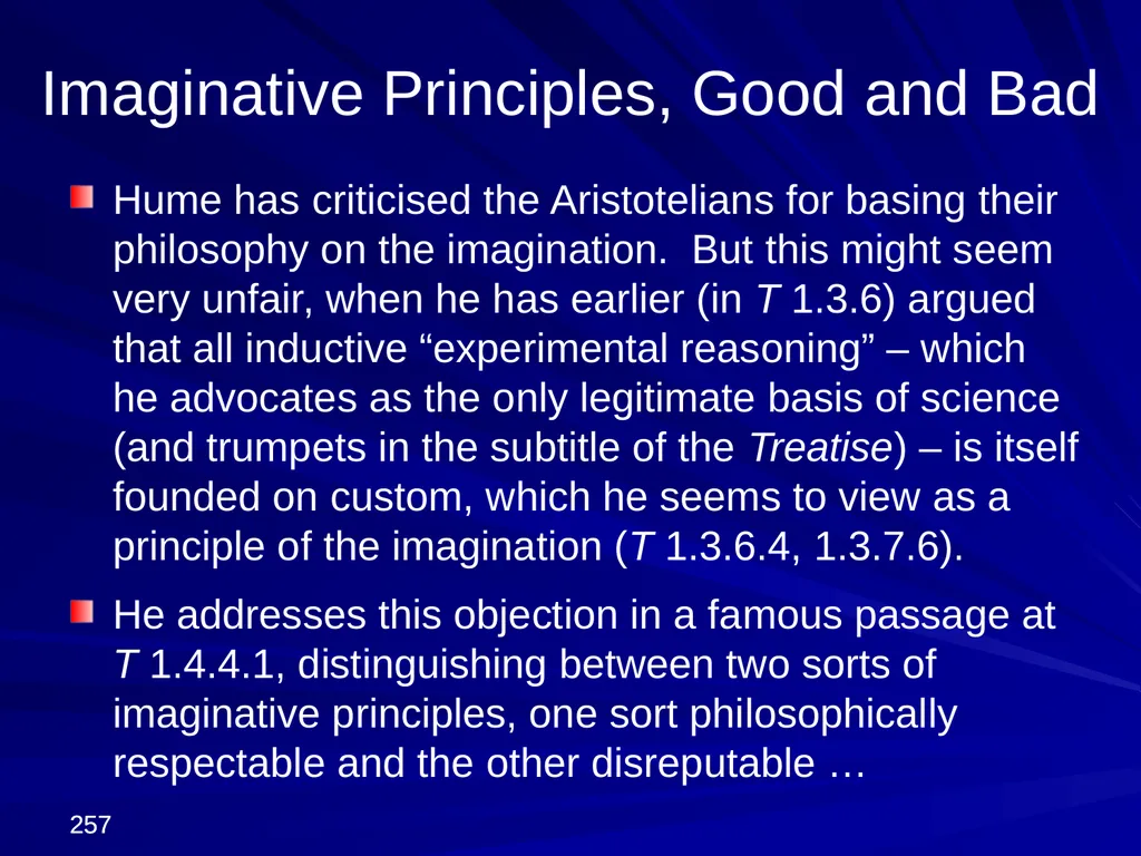 David Hume, 1711-1776 Peter Millican Hertford - slide 257 of 390