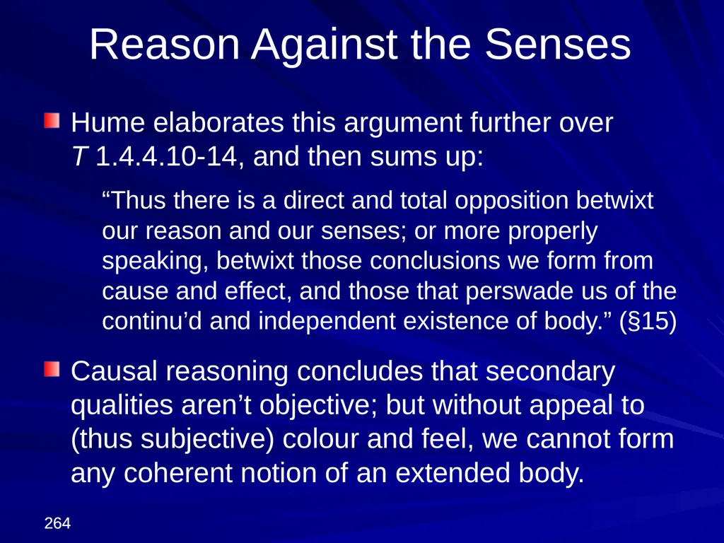 David Hume, 1711-1776 Peter Millican Hertford - slide 264 of 390