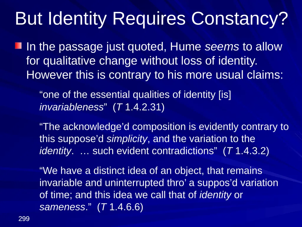 David Hume, 1711-1776 Peter Millican Hertford - slide 299 of 390