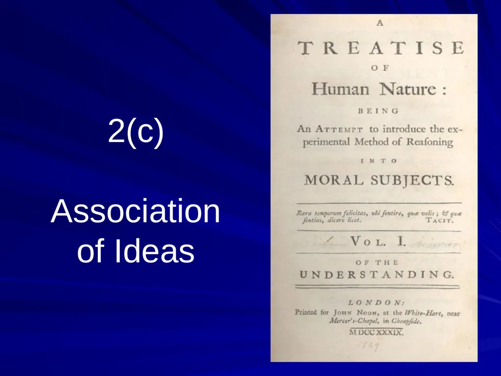 David Hume, 1711-1776 Peter Millican Hertford - slide 59 of 390