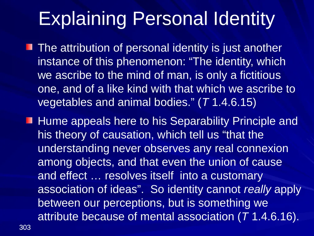 David Hume, 1711-1776 Peter Millican Hertford - slide 303 of 390