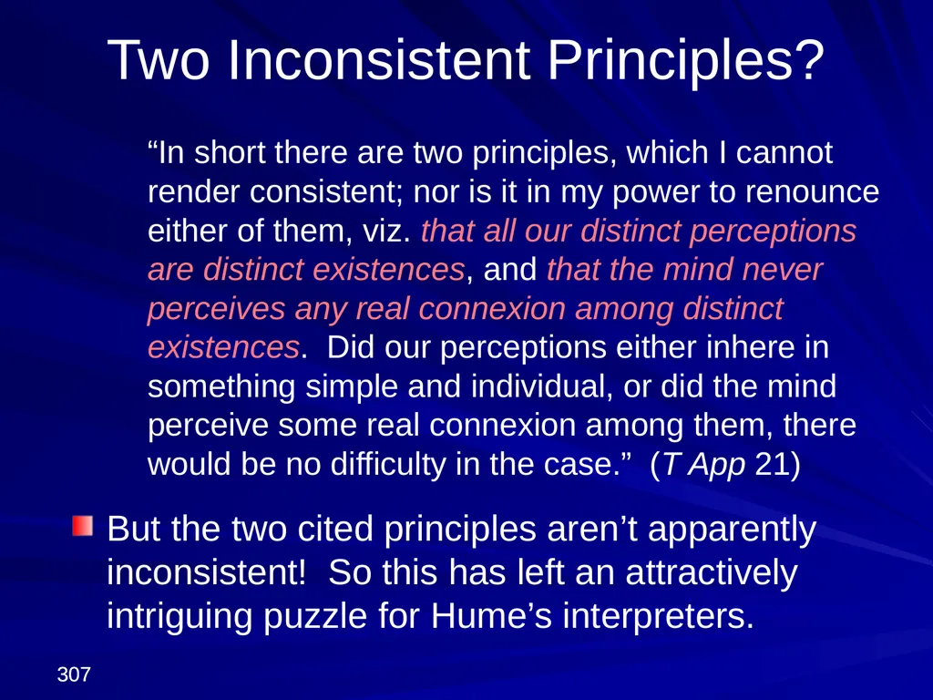 David Hume, 1711-1776 Peter Millican Hertford - slide 307 of 390