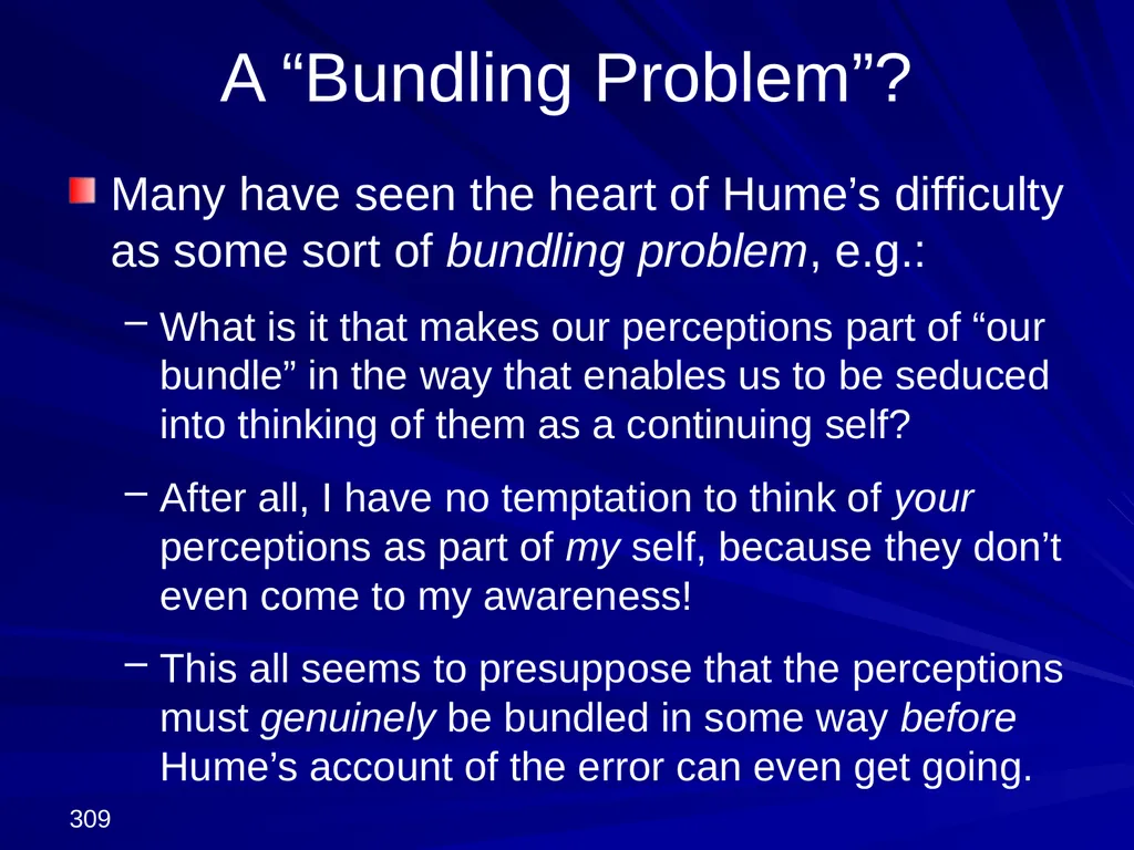 David Hume, 1711-1776 Peter Millican Hertford - slide 309 of 390