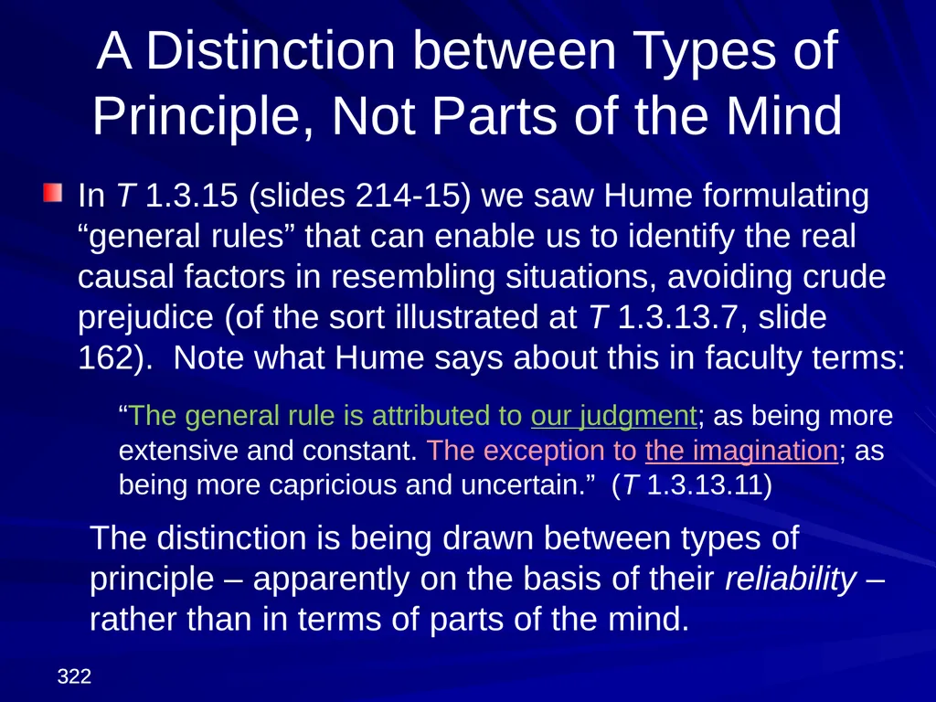 David Hume, 1711-1776 Peter Millican Hertford - slide 322 of 390