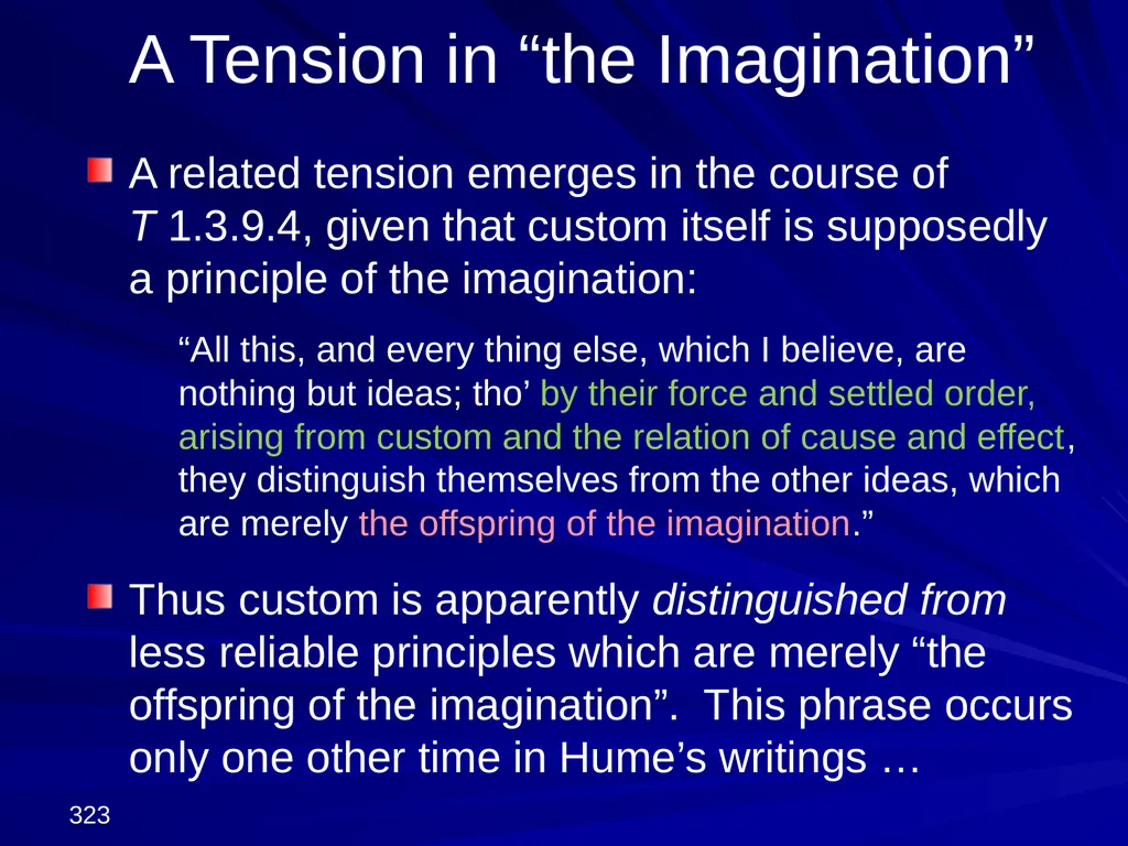 David Hume, 1711-1776 Peter Millican Hertford - slide 323 of 390