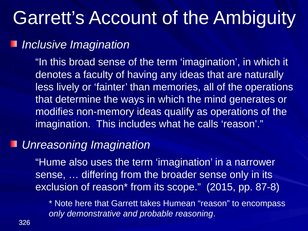David Hume, 1711-1776 Peter Millican Hertford - slide 326 of 390