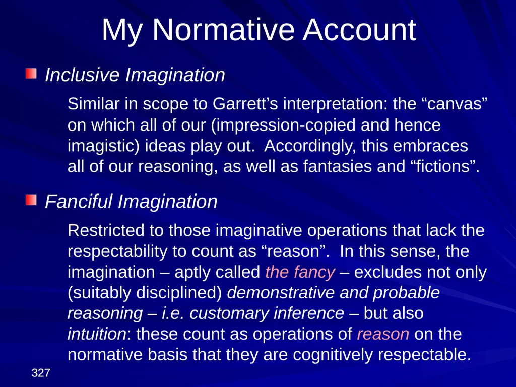 David Hume, 1711-1776 Peter Millican Hertford - slide 327 of 390