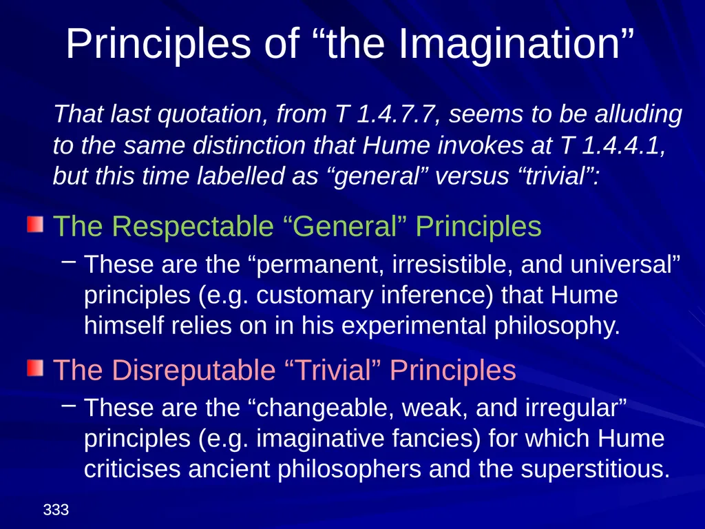 David Hume, 1711-1776 Peter Millican Hertford - slide 333 of 390