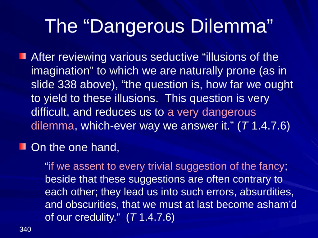 David Hume, 1711-1776 Peter Millican Hertford - slide 340 of 390