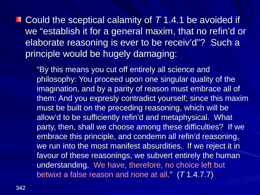 David Hume, 1711-1776 Peter Millican Hertford - slide 342 of 390