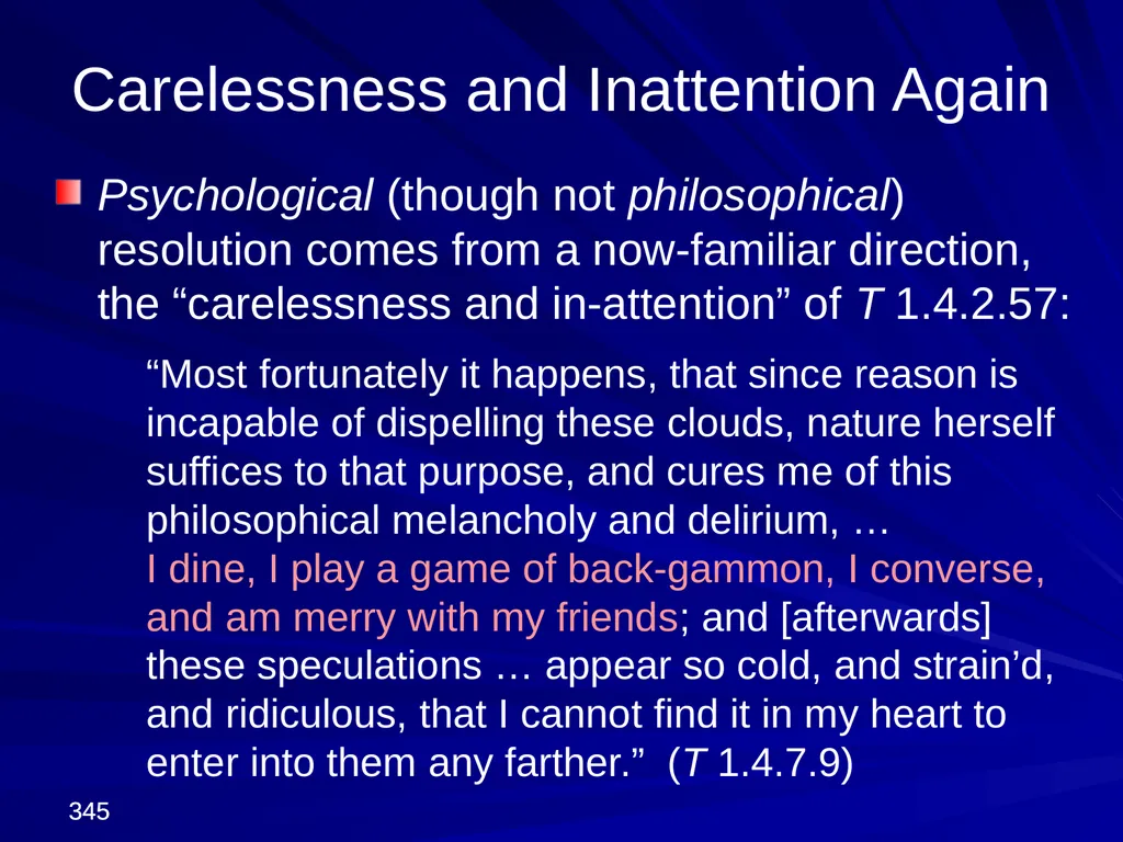 David Hume, 1711-1776 Peter Millican Hertford - slide 345 of 390