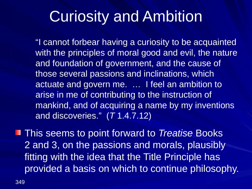 David Hume, 1711-1776 Peter Millican Hertford - slide 349 of 390