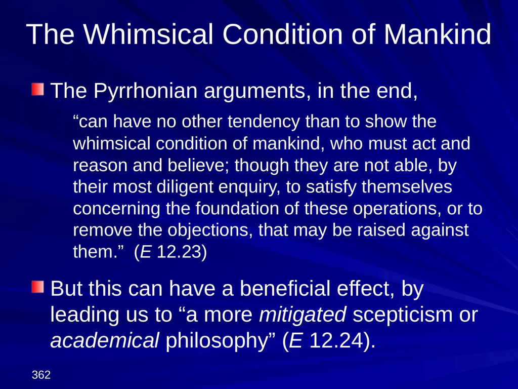 David Hume, 1711-1776 Peter Millican Hertford - slide 362 of 390