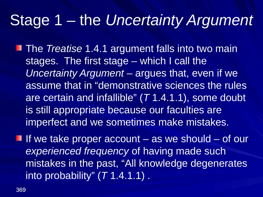 David Hume, 1711-1776 Peter Millican Hertford - slide 369 of 390