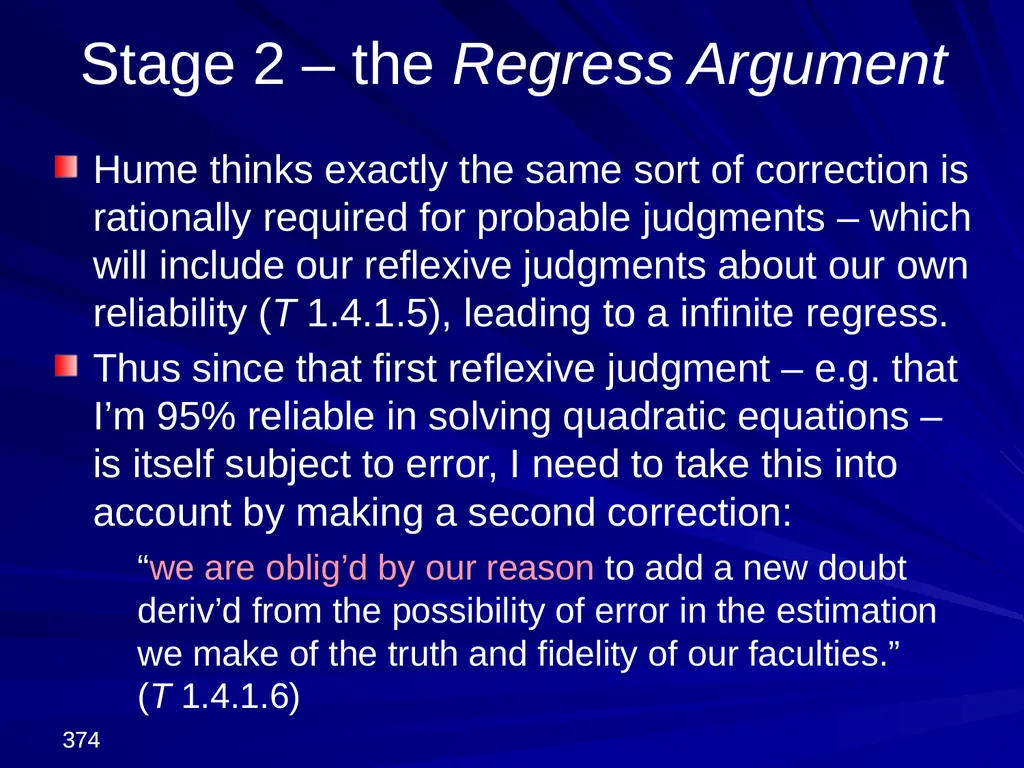 David Hume, 1711-1776 Peter Millican Hertford - slide 374 of 390