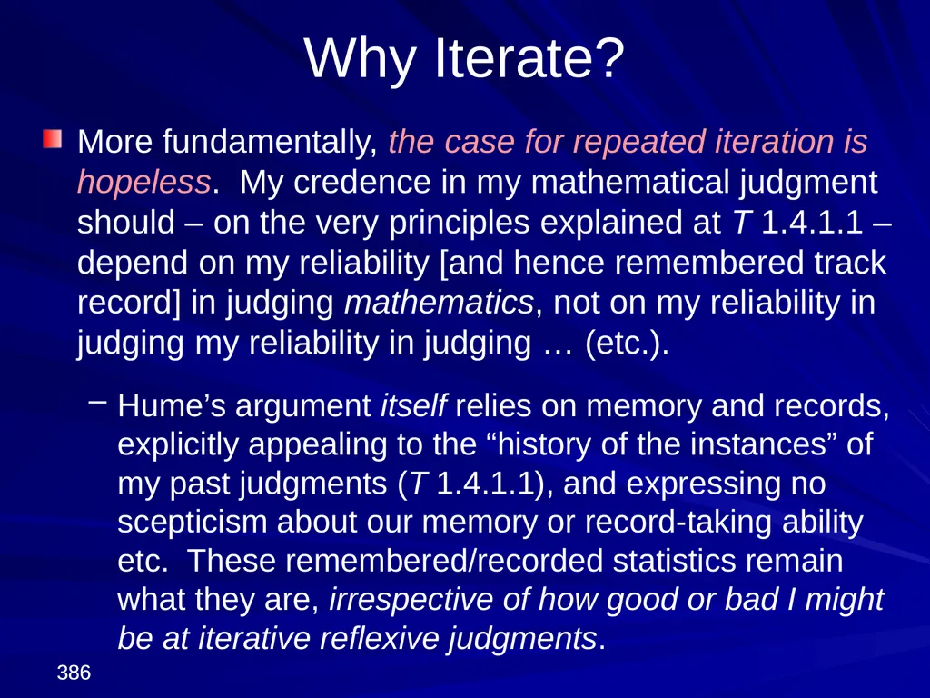 David Hume, 1711-1776 Peter Millican Hertford - slide 386 of 390