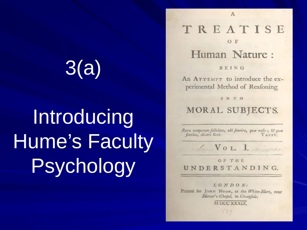 David Hume, 1711-1776 Peter Millican Hertford - slide 75 of 390