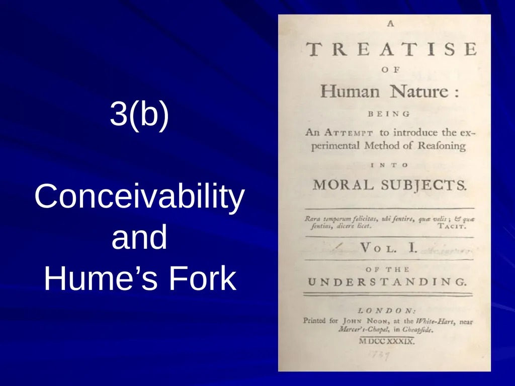 David Hume, 1711-1776 Peter Millican Hertford - slide 85 of 390