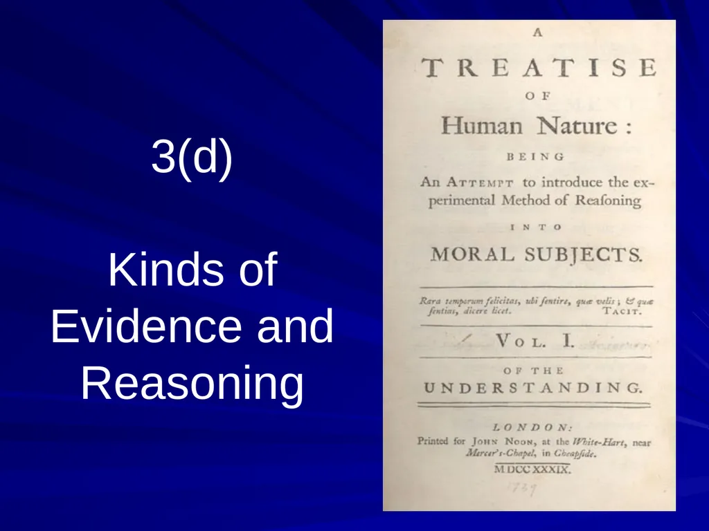 David Hume, 1711-1776 Peter Millican Hertford - slide 103 of 390