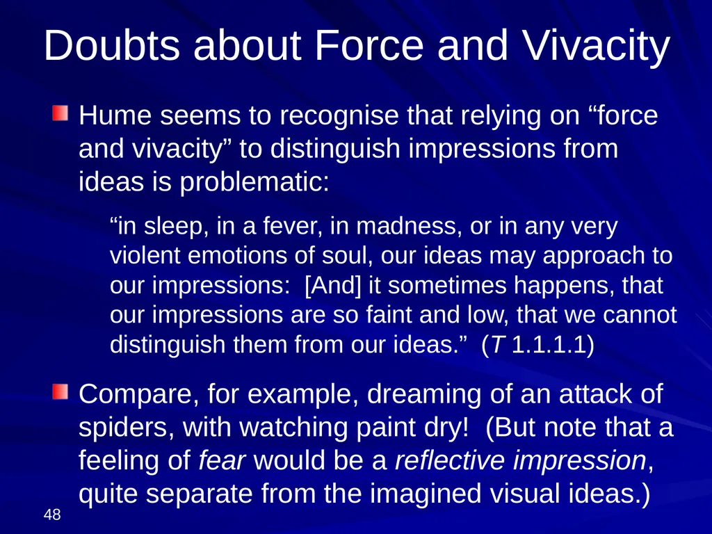 David Hume, 1711-1776 Peter Millican Hertford - slide 48 of 390