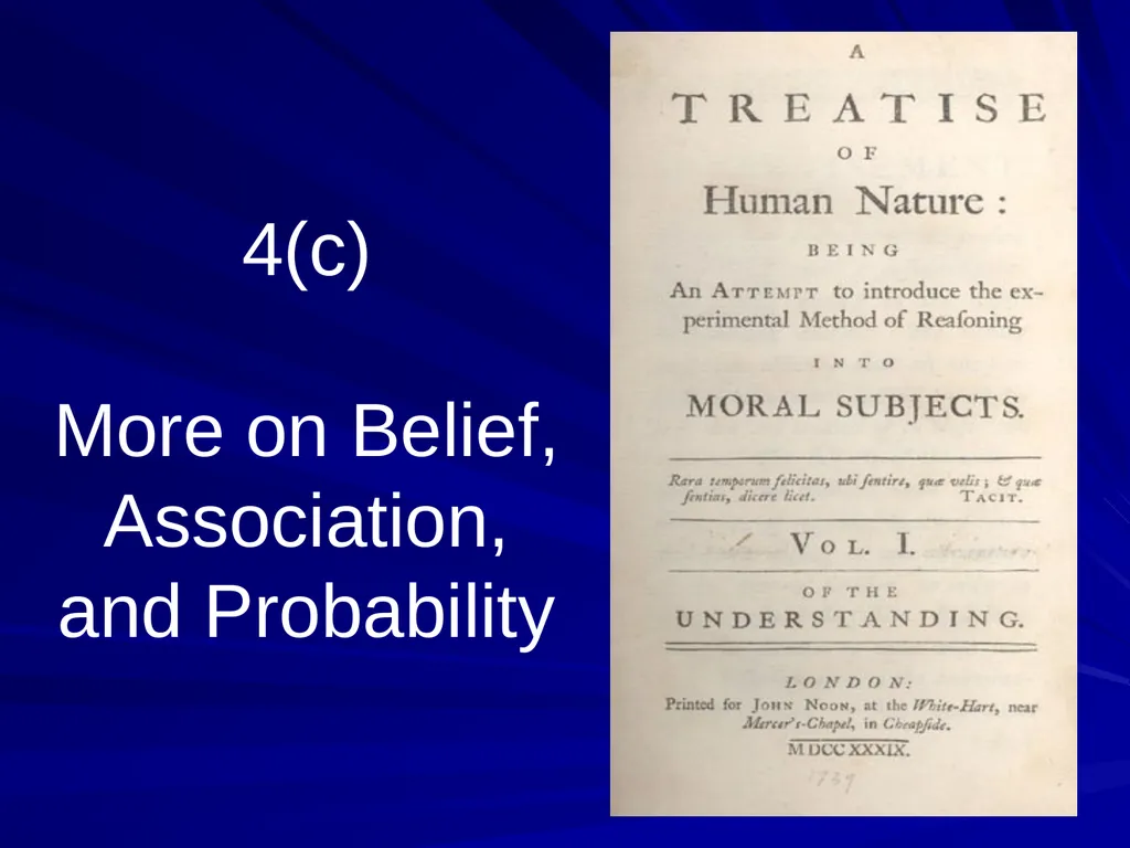 David Hume, 1711-1776 Peter Millican Hertford - slide 151 of 390