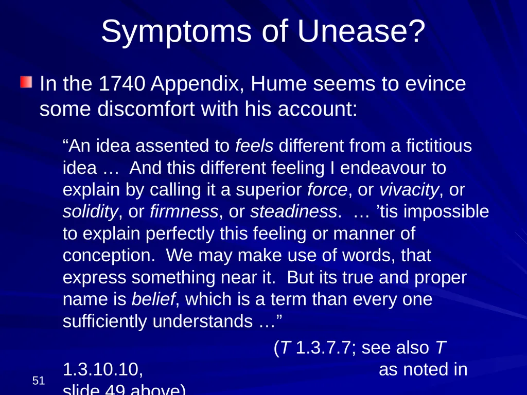 David Hume, 1711-1776 Peter Millican Hertford - slide 51 of 390