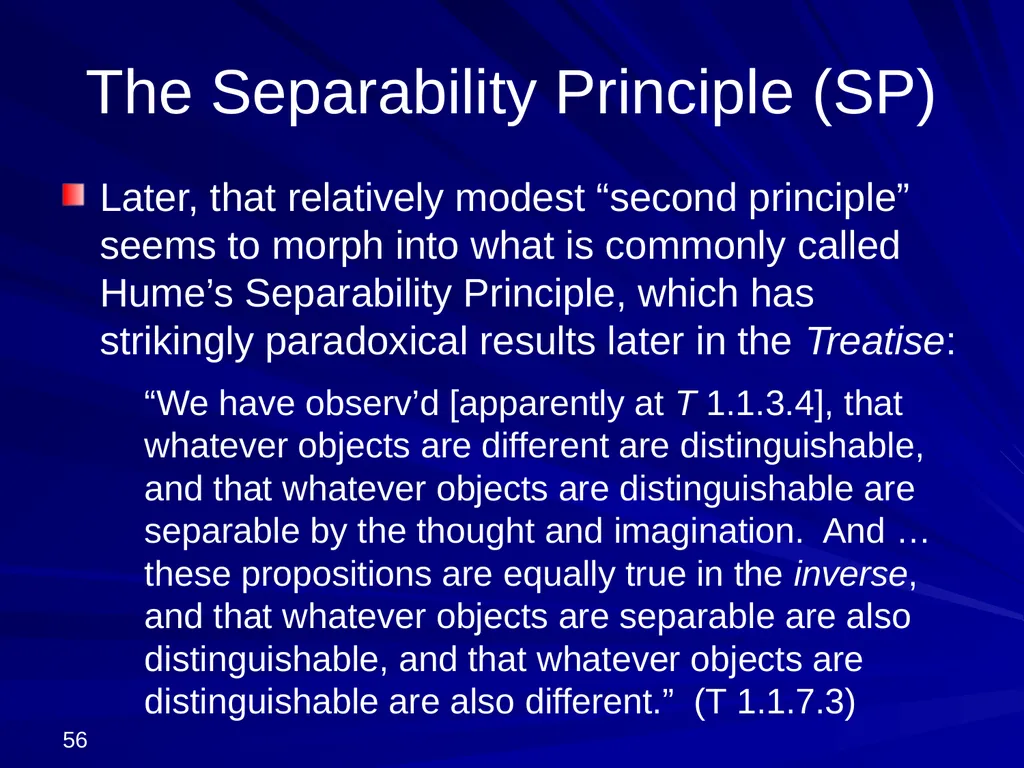 David Hume, 1711-1776 Peter Millican Hertford - slide 56 of 390