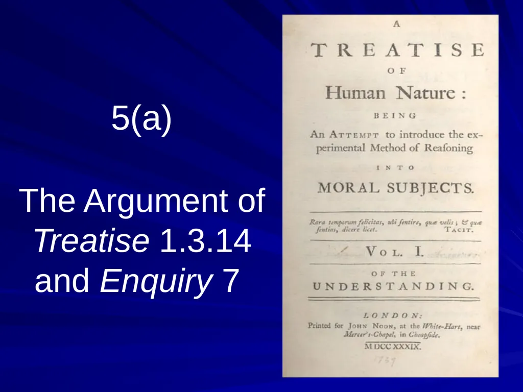 David Hume, 1711-1776 Peter Millican Hertford - slide 165 of 390