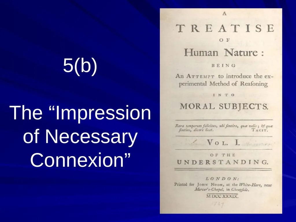 David Hume, 1711-1776 Peter Millican Hertford - slide 191 of 390