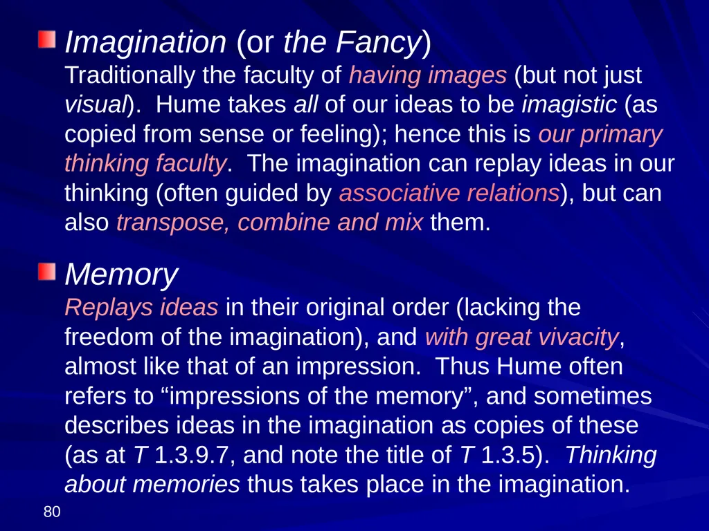 David Hume, 1711-1776 Peter Millican Hertford - slide 80 of 390