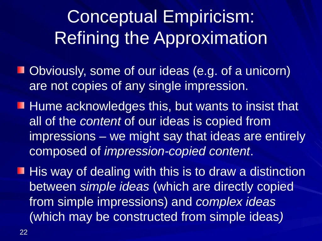 David Hume, 1711-1776 Peter Millican Hertford - slide 22 of 390