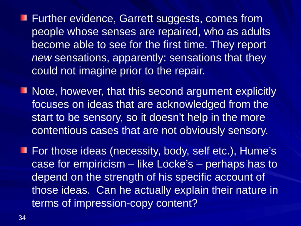 David Hume, 1711-1776 Peter Millican Hertford - slide 34 of 390