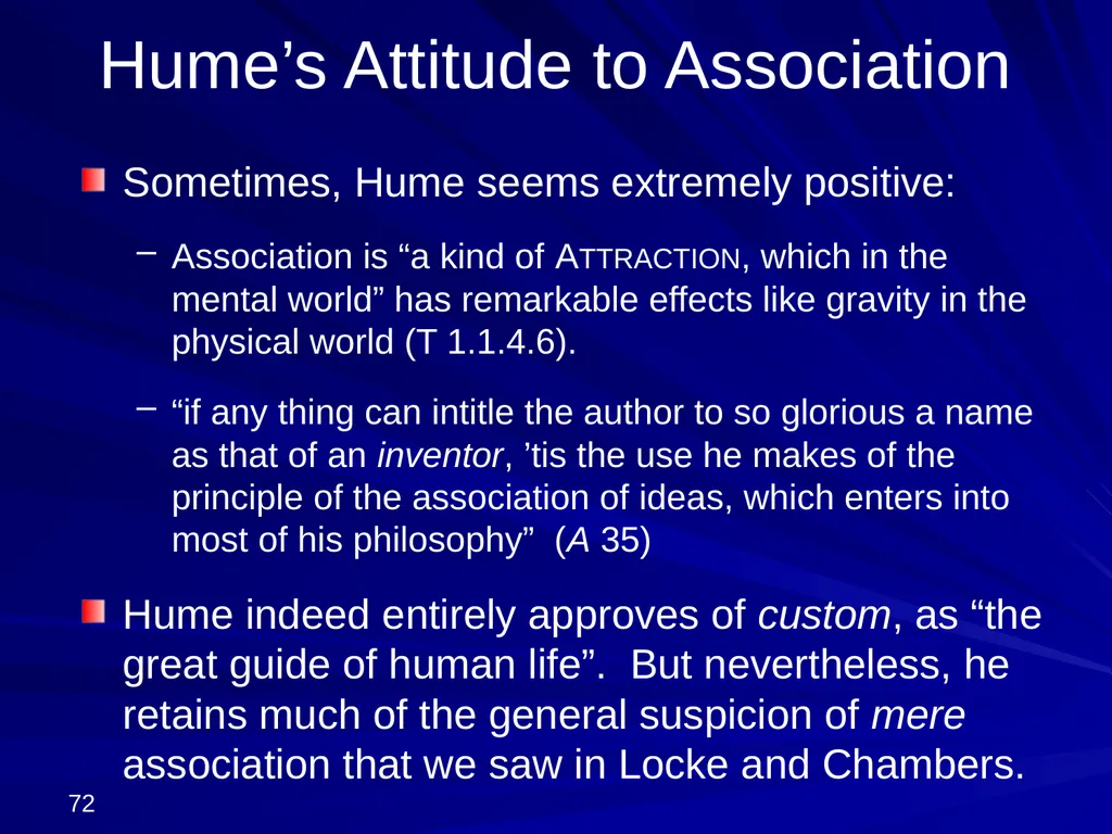 David Hume, 1711-1776 Peter Millican Hertford - slide 72 of 390