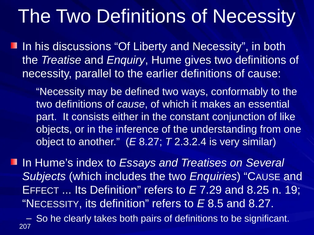 David Hume, 1711-1776 Peter Millican Hertford - slide 207 of 390