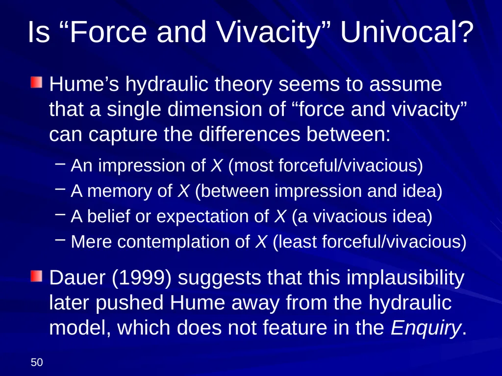 David Hume, 1711-1776 Peter Millican Hertford - slide 50 of 390