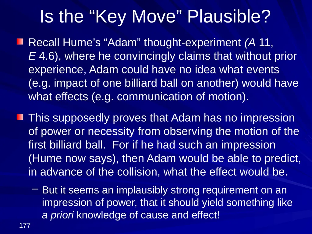 David Hume, 1711-1776 Peter Millican Hertford - slide 177 of 390